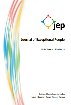 Journal of Exceptional People 2018 – Volume 1; Number 12