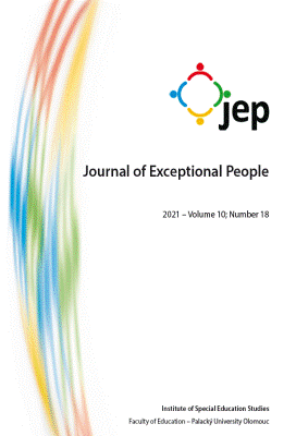 Journal of Exceptional People 2021 – Volume 10; Number 18