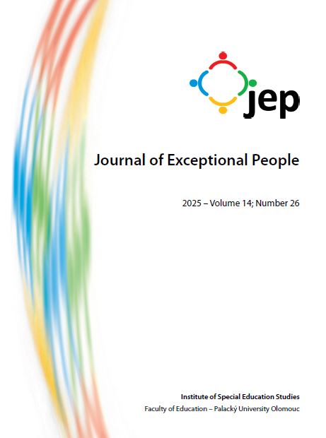 Journal of Exceptional People 2025 – Volume 14; Number 26